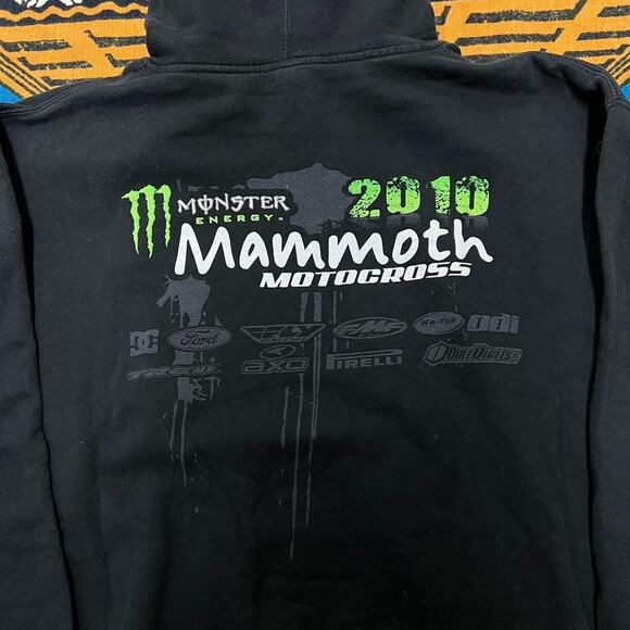 Monster Energy Mammoth Festival 2010 hoodie size xl y2k punk skater fox racing - Picture 5 of 7